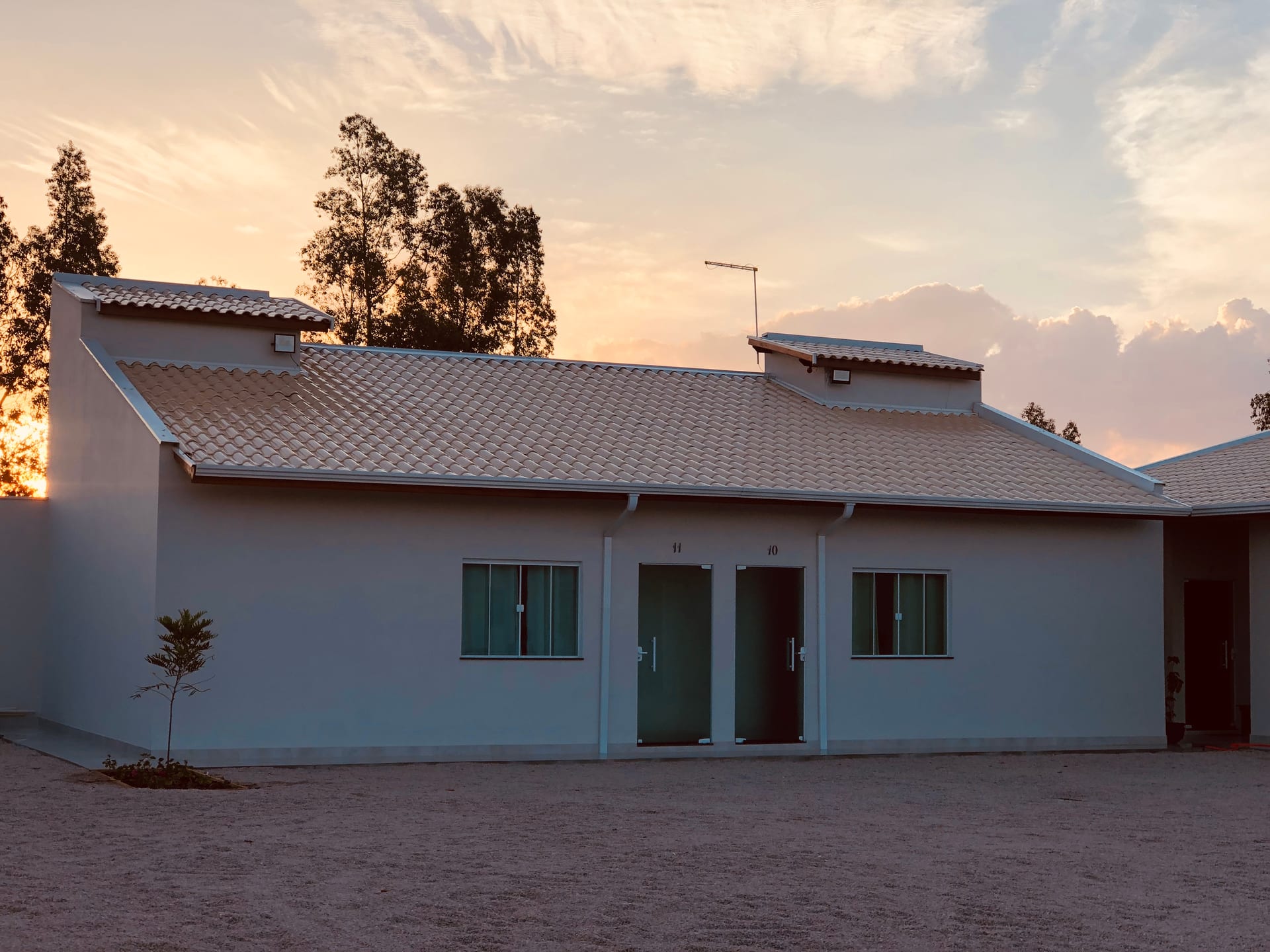 Área externa da Bella Home, mais um ângulo